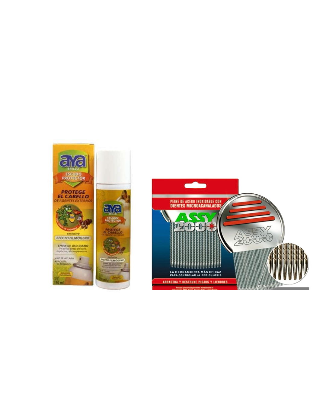 COMBO LENDRERA ASSY2000 Y ESCUDO PROTECTOR AYA